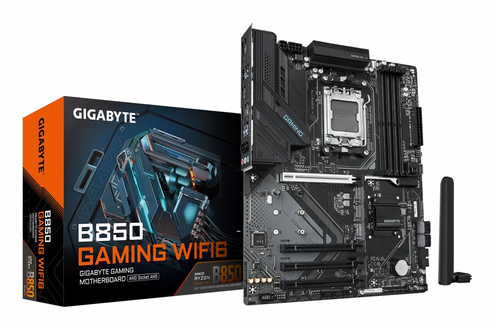 Gigabyte B850 GAMING WIFI6 | Socket AM5 | AMD B850 | 4xDDR5 | ATX | Moederbord - Matmuis - Matmuis